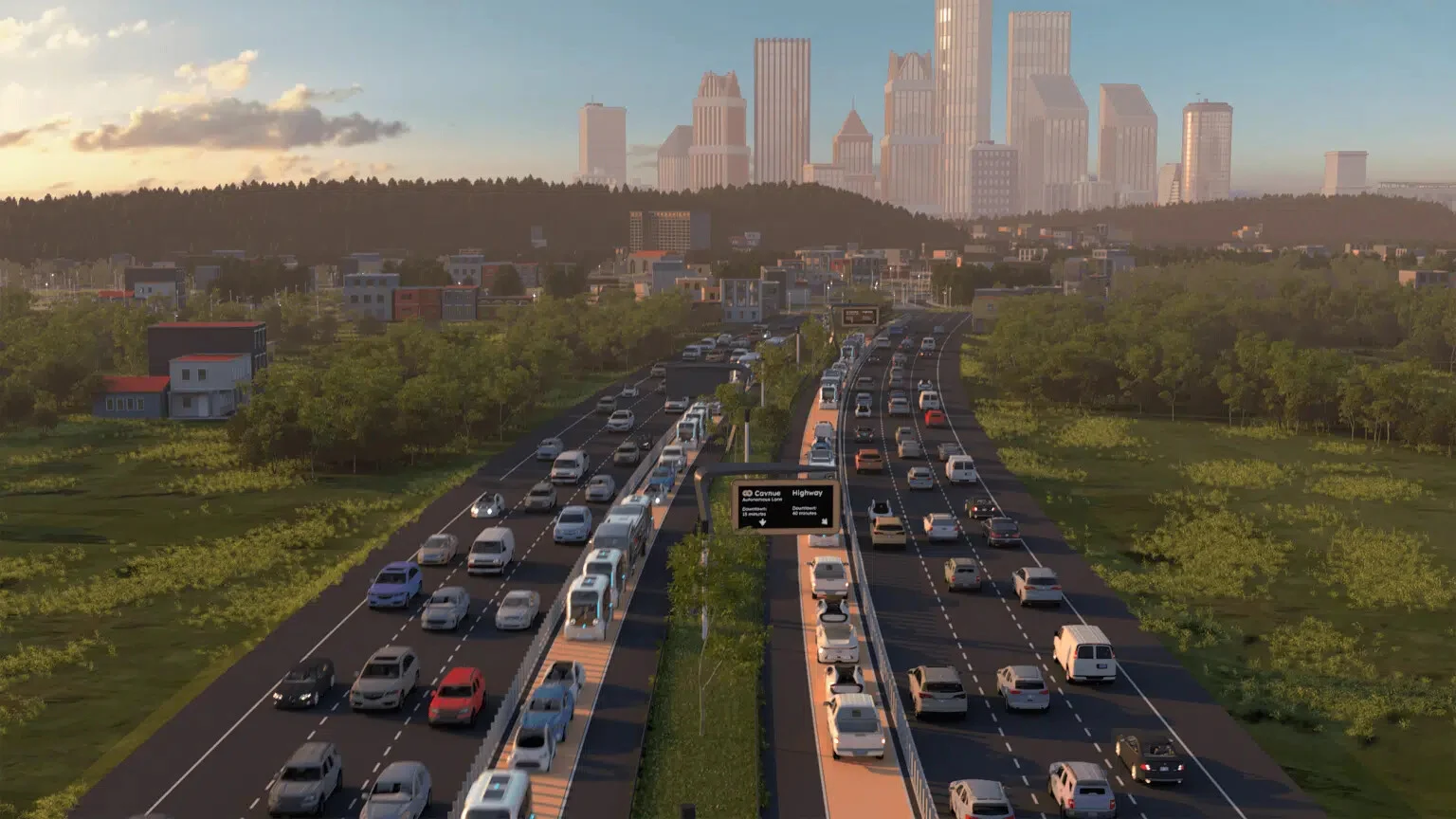 Έρχεται ο πρώτος αυτοκινητόδρομος για αυτόνομα οχήματα χωρίς οδηγό